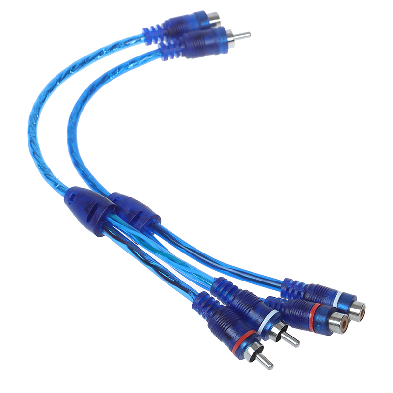 1pcs High Quality Car MP3 Audi - Audio Splitter Y recension och pris