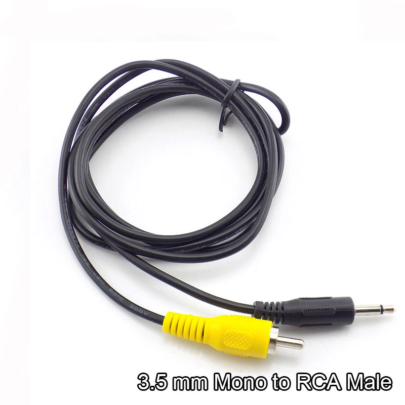 3.5mm Mono Plug to RCA Male Ja - Cable Extension 3.5 recension och pris