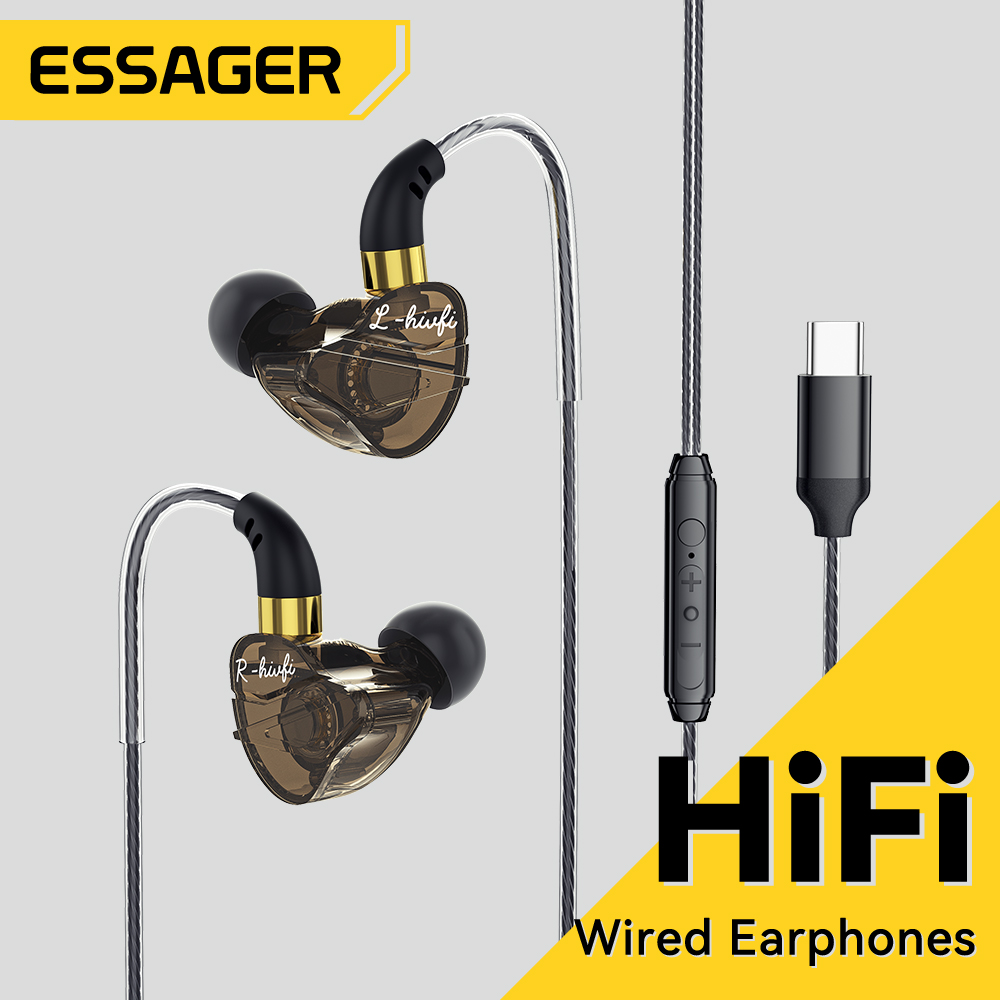 Essager 3.5mm In Ear Wired Hea - Bluetooth Headset On Ear recension och pris