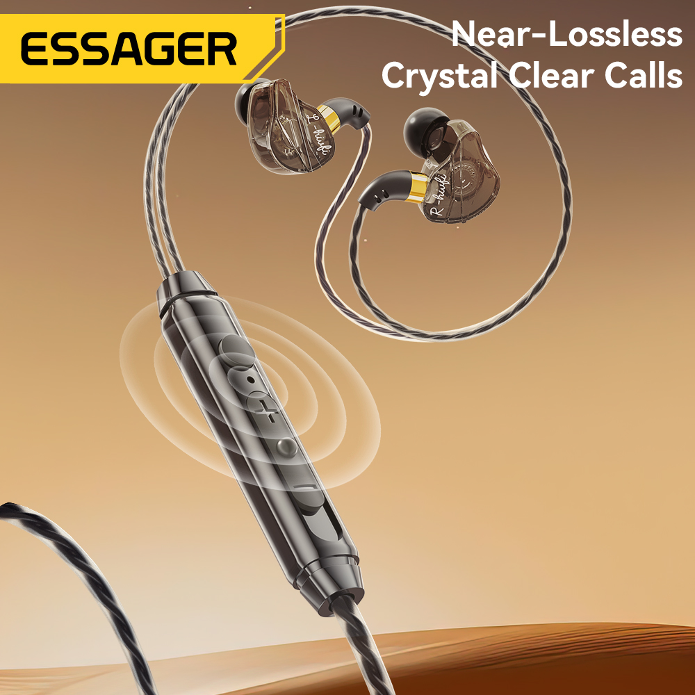 Essager 3.5mm In Ear Wired Hea - Bluetooth Headset On Ear recension och pris