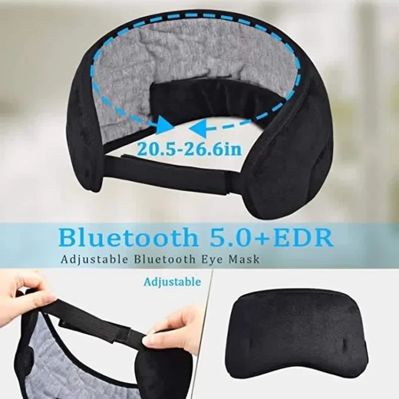 3D Eye Mask Bluetooth Headphon - Bluetooth Headset On Ear recension och pris