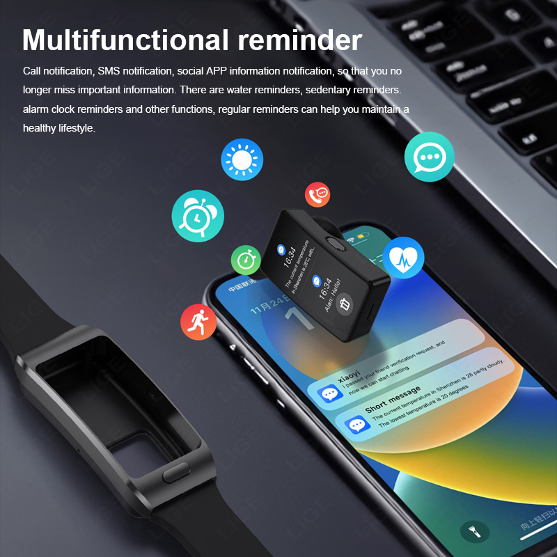LIGE New Smart Watch Earbuds T - Wireless Earbuds Tws recension och pris