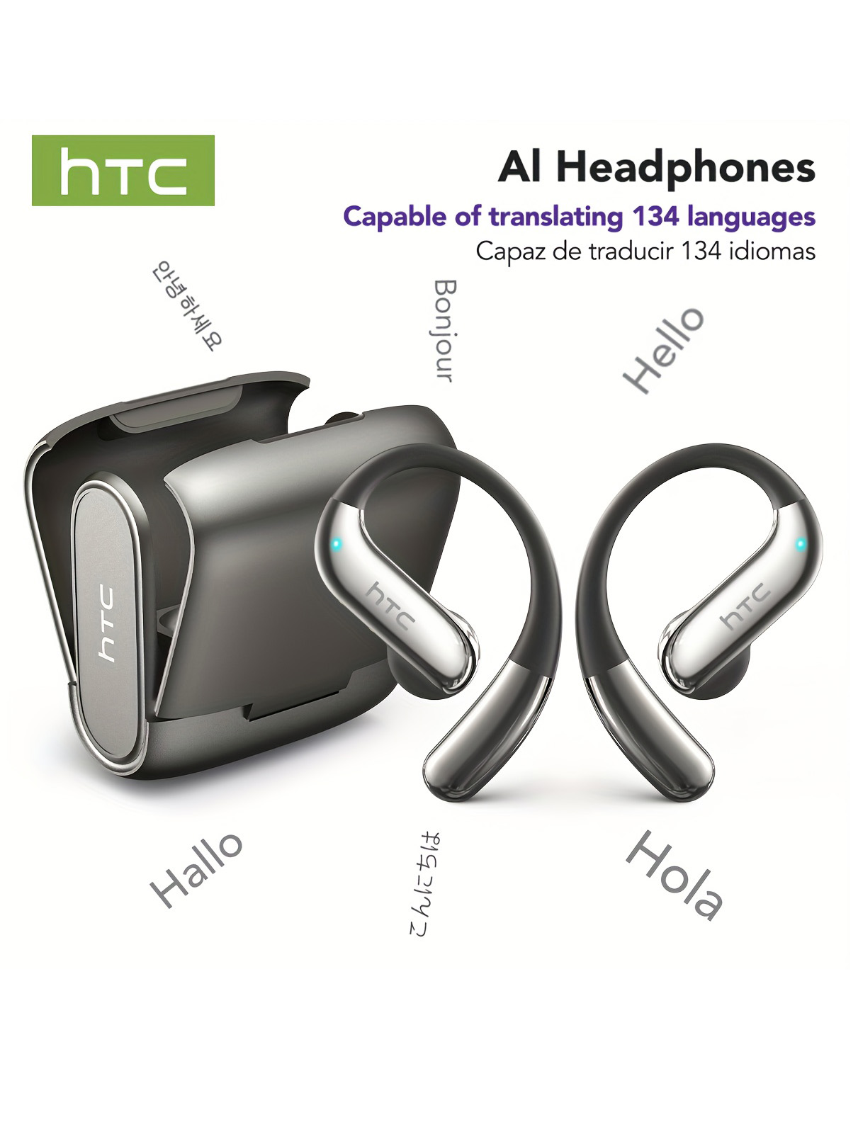 Open-ear Bluetooth Headphones  - Earbuds Charging Case recension och pris