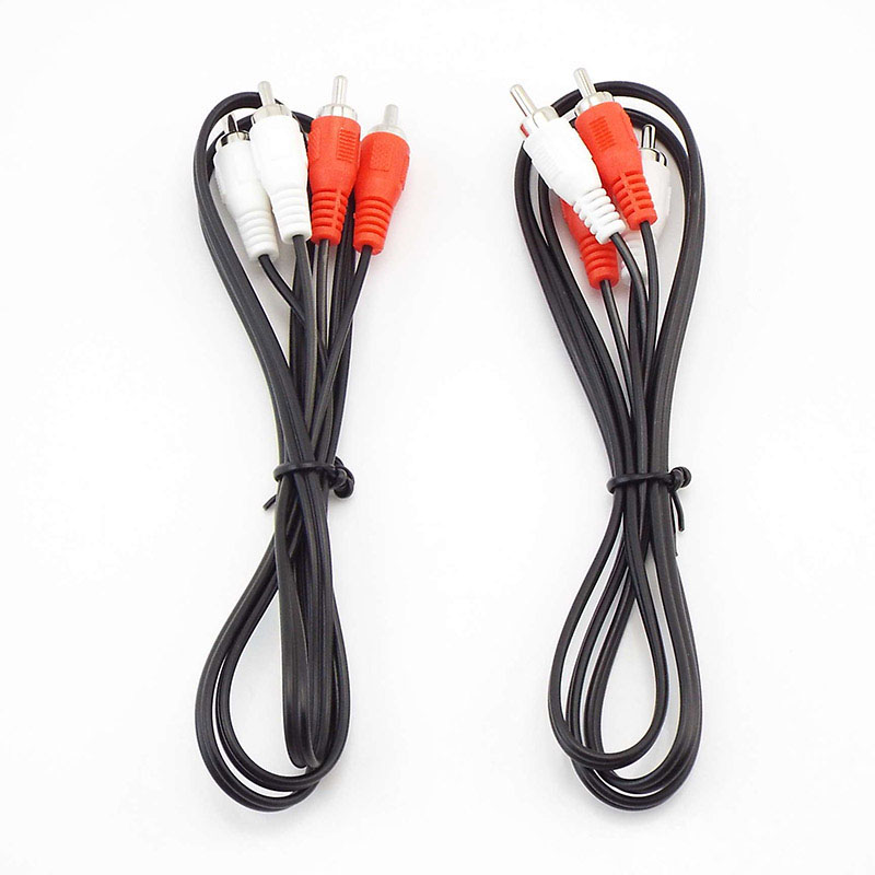 1m-5m Dual 2RCA 2 RCA Male to  - Audio Splitter Y recension och pris