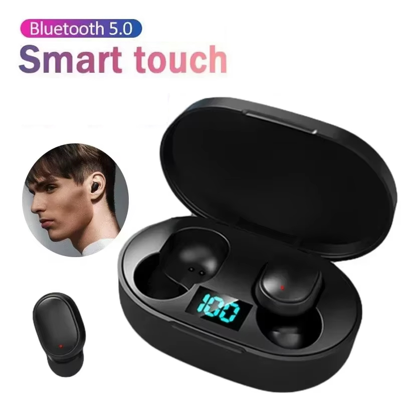 A6S TWS Earphone Wireless Blue - Bluetooth Headset On Ear recension och pris