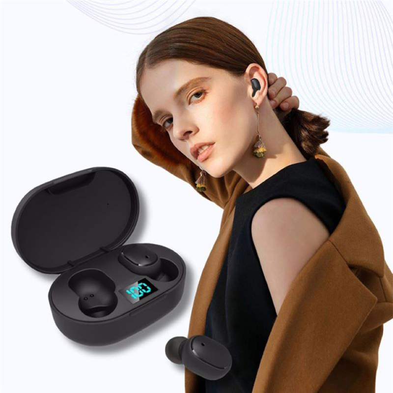 A6S TWS Earphone Wireless Blue - Bluetooth Headset On Ear recension och pris