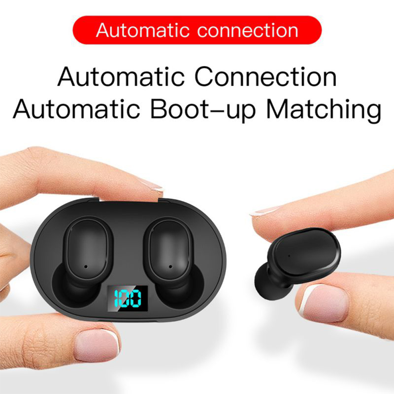 A6S TWS Earphone Wireless Blue - Bluetooth Headset On Ear recension och pris