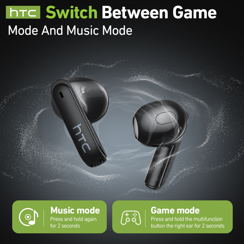 hTC Wireless Gaming Earbuds LC - Earbuds Charging Case recension och pris